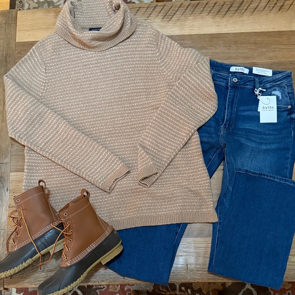 NWT Lands End Women’s Turtleneck Sweater - XL (18)
